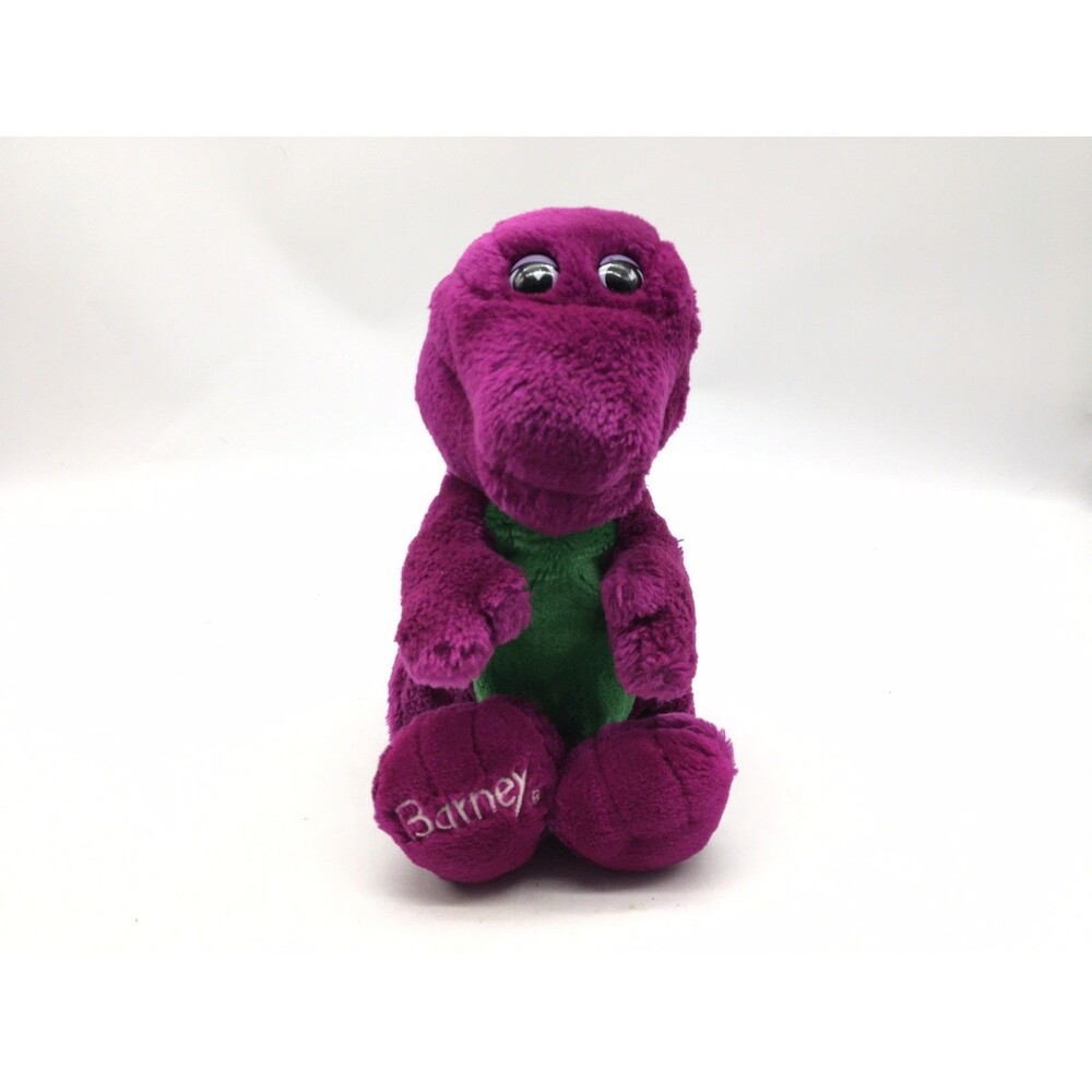 1992 Lyons Group Barney The Purple  Dinosaur  Vintage Plush Stuffed Animal 13”